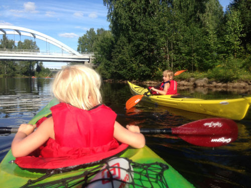 Hyr kajak, kanot och SUP och utforska Ljusnan