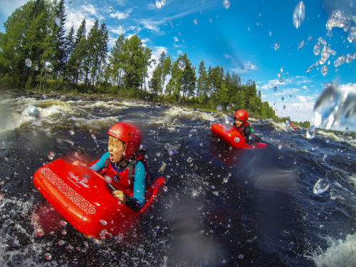 Riverboard i Edängeforsen